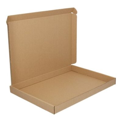 Bruine brievenbusdoos bovenklep A4+