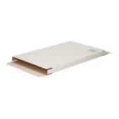 witte brievenbusdoos A4 350x250x28 plak en scheur