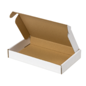 Witte brievenbusdoos bovenklep A6