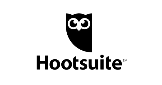 Logo van Hootsuite