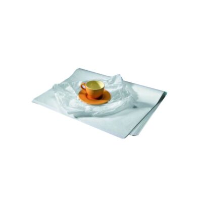 Afbeelding voor Zijdevloei papier wit 40×60 cm