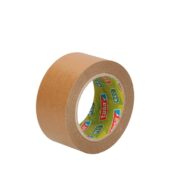 Rol bruine papieren tape van tesa